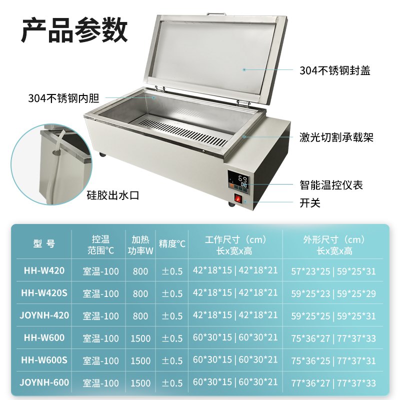 HH-W420水浴锅 实验室三用水箱电热恒温数显加热水浴锅的全面解析